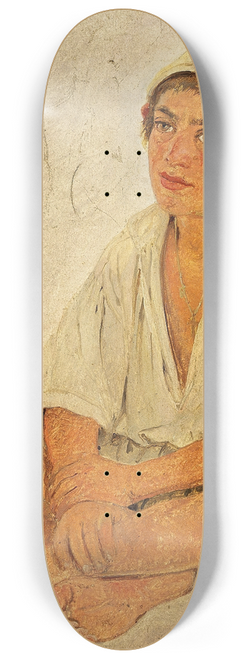 Jrgen Roed - Siddende neapolitansk dreng 8.25 inch art skate deck