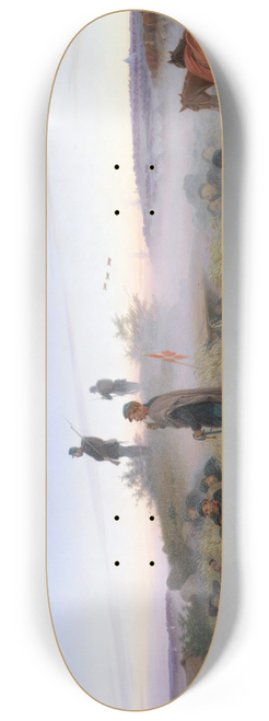 Jrgen Sonne - The Morning After The Battle Of Isted, July 25, 1850 8.25 inch art skate deck
