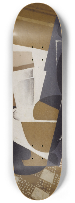 Juan Gris - Wine Jug and Glass 8.25 inch art skate deck