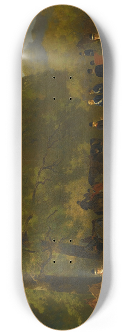 Jules Didier - Dpart Pour La Chasse 8.25 inch art skate deck