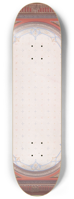 Jules-Edmond-Charles Lachaise - Design for a ceiling 8.25 inch art skate deck
