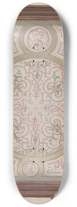 Jules-Edmond-Charles Lachaise - Design for Ceiling, Htel Hope 8.25 inch art skate deck