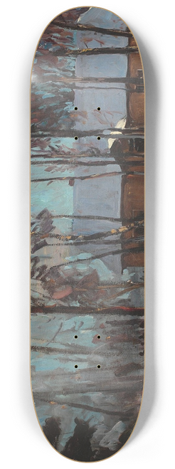 Julian Falat - Cottage in Nesvizh 8.25 inch art skate deck