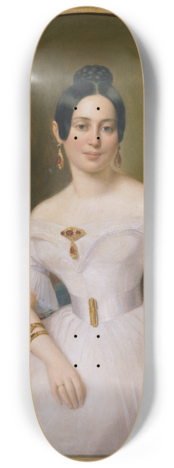 Julius Schoppe - Emilie von Wartenegg 8.25 inch art skate deck