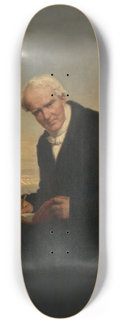 Julius Schrader - Baron Alexander von Humboldt (17691859) 8.25 inch art skate deck