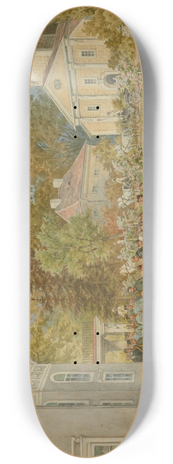 Juliusz Kossak - Delegation from the Krysowice Commune Thanking the Emperor for Money Donated for the Building of the School 8.25 inch art skate deck