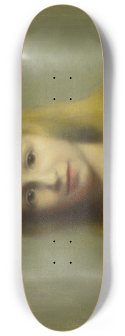 Jzef Pankiewicz - Little Girl in Red Dress 8.25 inch art skate deck