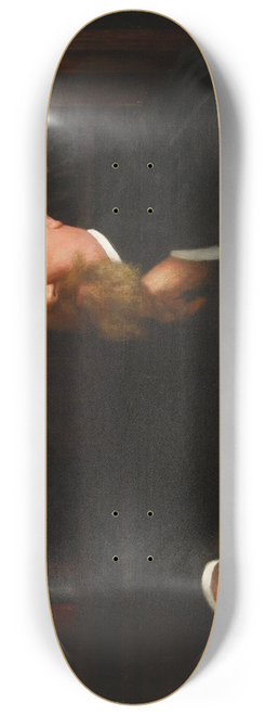 Jzef Pankiewicz - Portrait of Adam Maksymilian Oderfeld 8.25 inch art skate deck