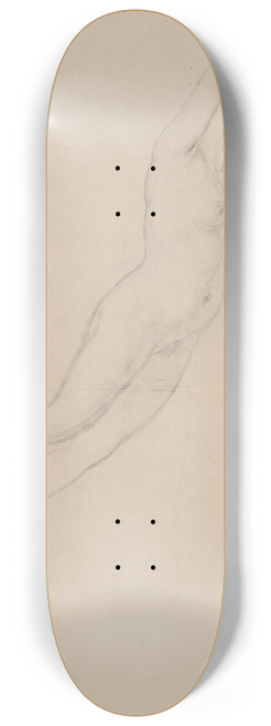 Jzef Simmler - Sketch of the Psyche character to the ceiling Wedding procession of Cupid and Psyche 8.25 inch art skate deck