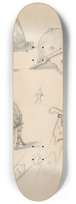 Jzef Simmler - Studia hemw husarskich i fragmentw karabeli 8.25 inch art skate deck
