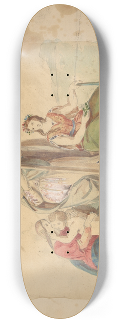 Jzef Simmler - Studium do kompozycji Wiara, nadzieja i mio 8.25 inch art skate deck