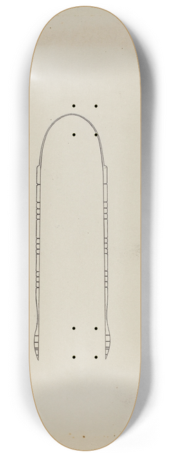 Kalamian Walton - Silver Sugar Tongs 8.25 inch art skate deck