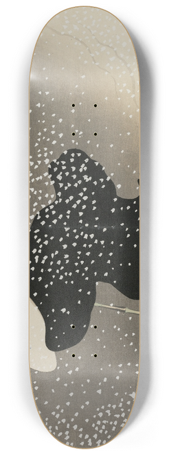 Kamisaka Sekka - Swirling Snow (Tomoe no yuki) 8.25 inch art skate deck