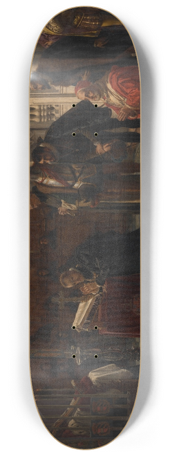 Karel Ooms - Philip II of Spain Honours Don John of Austria 8.25 inch art skate deck