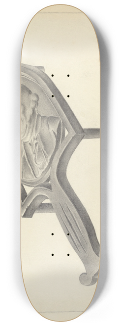Karl Joubert - Flatiron Holder 8.25 inch art skate deck