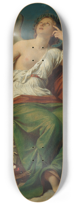 Karl von Blaas - Allegorie Der Kunst Entwurf Zu Den Fresken In Der Ruhmeshalle Und Nebenslen Im Wiener 8.25 inch art skate deck