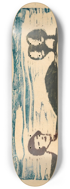 Karl Wiener - Landschaft mit Frau 8.25 inch art skate deck