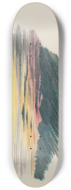 Karl Wiener - Naturstudie XLVI 8.25 inch art skate deck