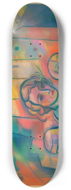 Karl Wiener - Ohne Titel VI 8.25 inch art skate deck