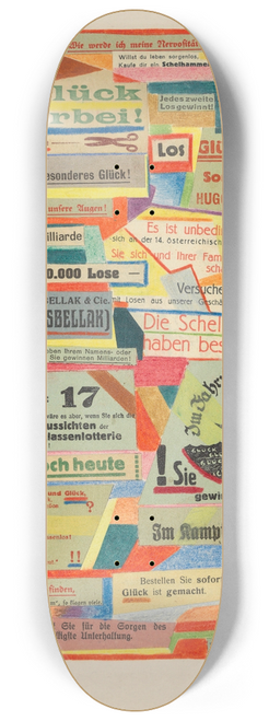 Karl Wiener - Plakat 8.25 inch art skate deck