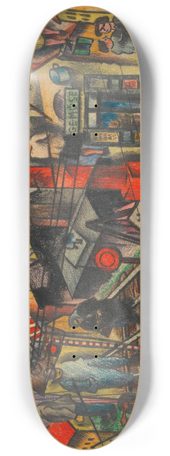 Karl Wiener - Vorstadt IV 8.25 inch art skate deck