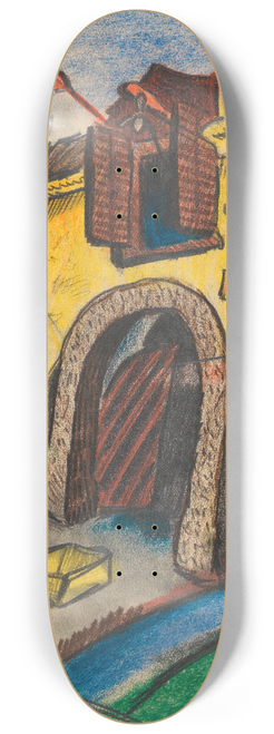 Karl Wiener - Vorstadt VII 8.25 inch art skate deck