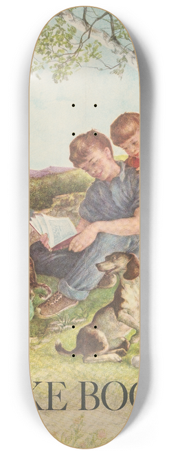 Kate Seredy - I like books! Book week, November 11-17 8.25 inch art skate deck
