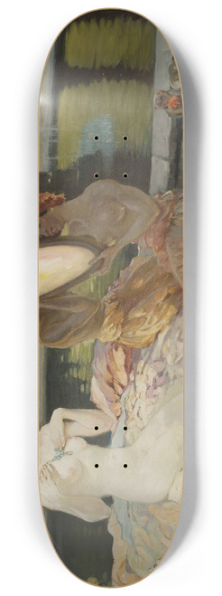 Kazimierz Stabrowski - Fairy tale jewels 8.25 inch art skate deck