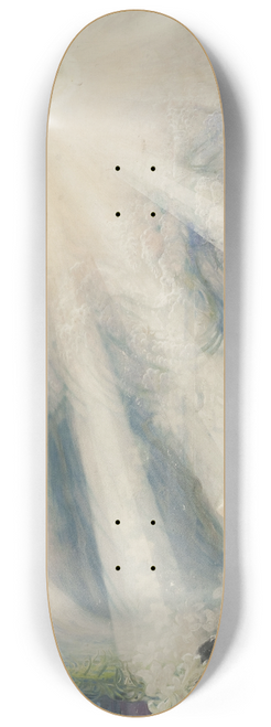 Kazimierz Stabrowski - Vision III  sketch for Annunciation 8.25 inch art skate deck