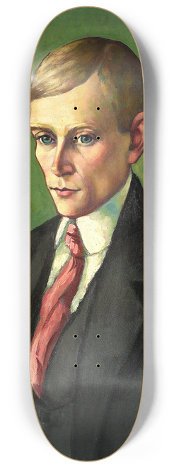 Konrad Mgi - Portrait of a Man 8.25 inch art skate deck