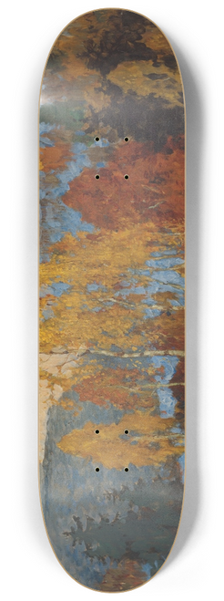 Konstantin Ivanovich Gorbatov - Golden autumn 8.25 inch art skate deck