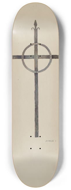 Kurt Melzer - Cross 8.25 inch art skate deck