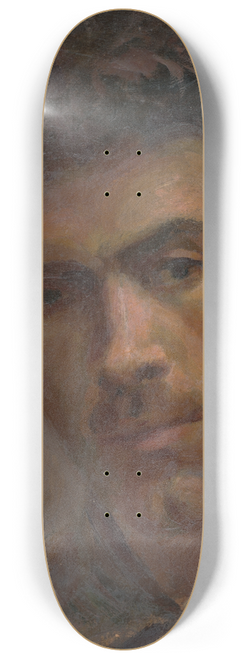 Ladislav Tresko - Head Study of a Man 8.25 inch art skate deck