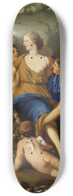 Laurent de la Hyre - The Rape of Europa 8.25 inch art skate deck