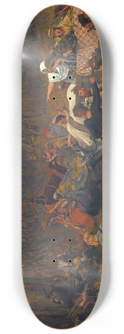 Lawrence Alma-Tadema - Gunthram Bose And His Daughters, A.D. 572: The Ambuscade 8.25 inch art skate deck