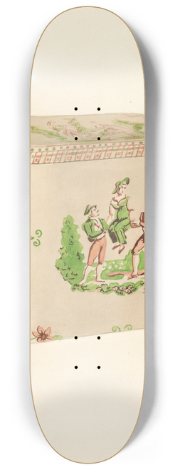 Lee Hager - Bandbox 8.25 inch art skate deck