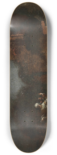 Leonaert Bramer - The Discovery of the Bodies of Pyramus and Thisbe 8.25 inch art skate deck