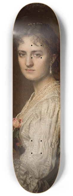 Leopold Horowitz - Portrait of Anna Branicka 8.25 inch art skate deck