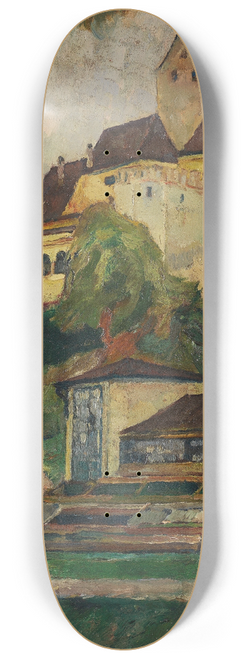 Leo Putz - Schloss Seefeld IV 8.25 inch art skate deck