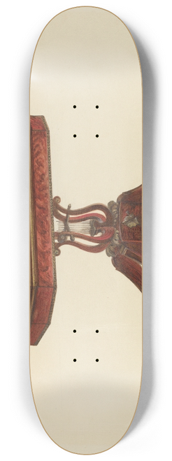 Anna Aloisi - Card Table 8.25 inch art skate deck