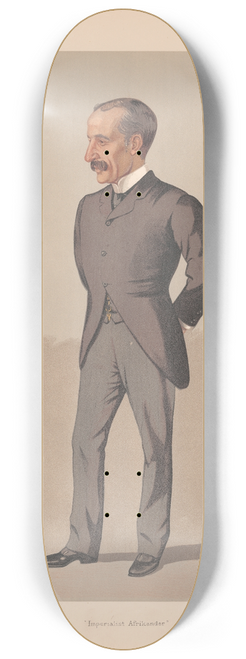 Leslie Matthew Ward - Architecture and Engineers. Imperialist Afrikander. Sir James Sivewright. 1 June 1893 8.25 inch art skate deck