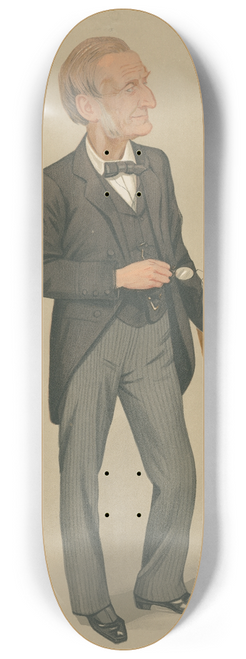 Leslie Matthew Ward - Doctors and Scientists. Chemistry and Optics. John Hall Gladstone. 14 November 1891 8.25 inch art skate deck