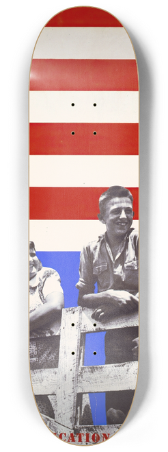 Lester Beall - Rural Electrification Administration, U.S. Department of Agriculture 8.25 inch art skate deck