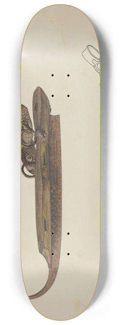 Lloyd Charles Lemcke - Ice Skate 8.25 inch art skate deck