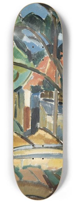 Lodewijk Schelfhout - Huis Tussen Bomen 8.25 inch art skate deck
