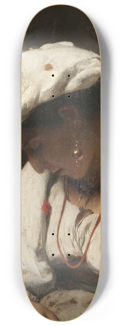 Lon Bonnat - The victim 8.25 inch art skate deck