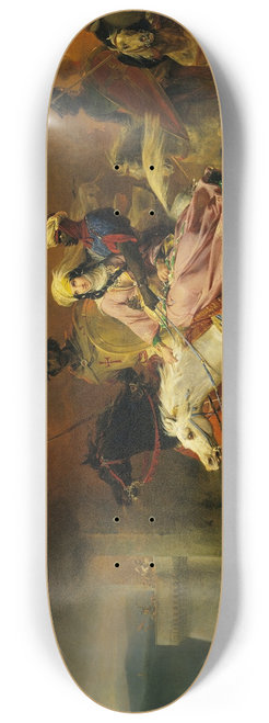 Lon Cogniet - Rebecca and Brian de Bois-Guilbert 8.25 inch art skate deck