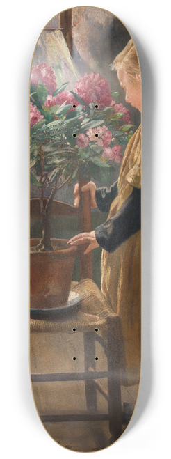 Lon Frdric - Gabrielle Frederic, the Artists Daughter 8.25 inch art skate deck