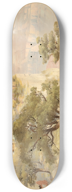 Louis Benton Akin - El Tovar, Grand Canyon, Arizona 8.25 inch art skate deck