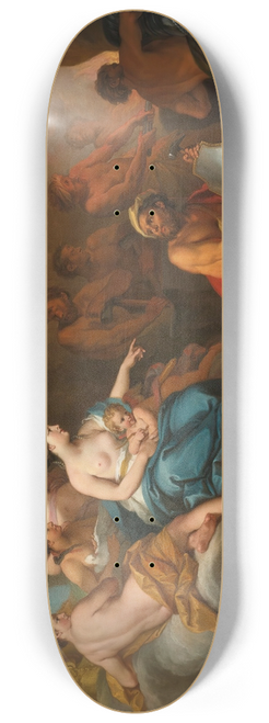 Louis de Boullogne the Younger - VenusIn The Forge Of Vulcan 8.25 inch art skate deck